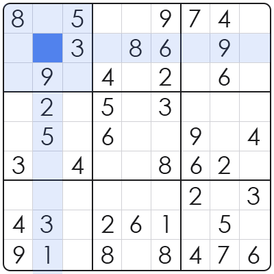 sudoku cross